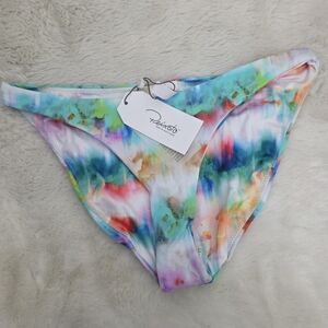 NWT Peixoto Bella Full Bikini Sunrise Tie Dye